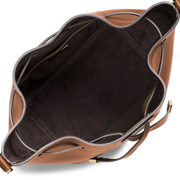 Michael Kors Collection Miranda Leather Bucket Bag - Picture 2 of 6